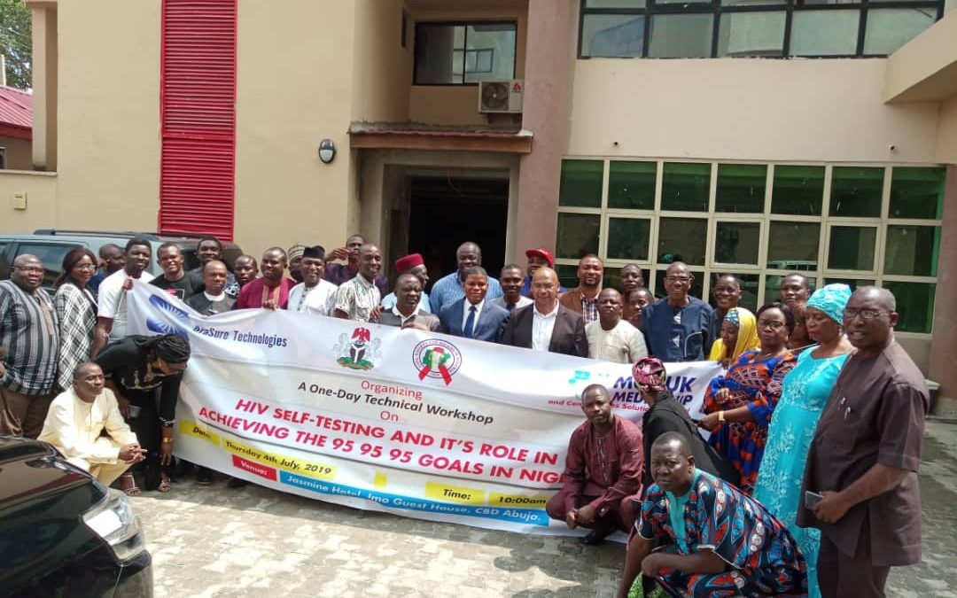CIVIL SOCIETY ORGANISATIONS IN NIGERIA PUSHING FOR THE ROLL OUT OF HIV SELF-TESTING SERVICES AND ASKNG MORE QUESTIONS ON ACCESS TO SERVICES
